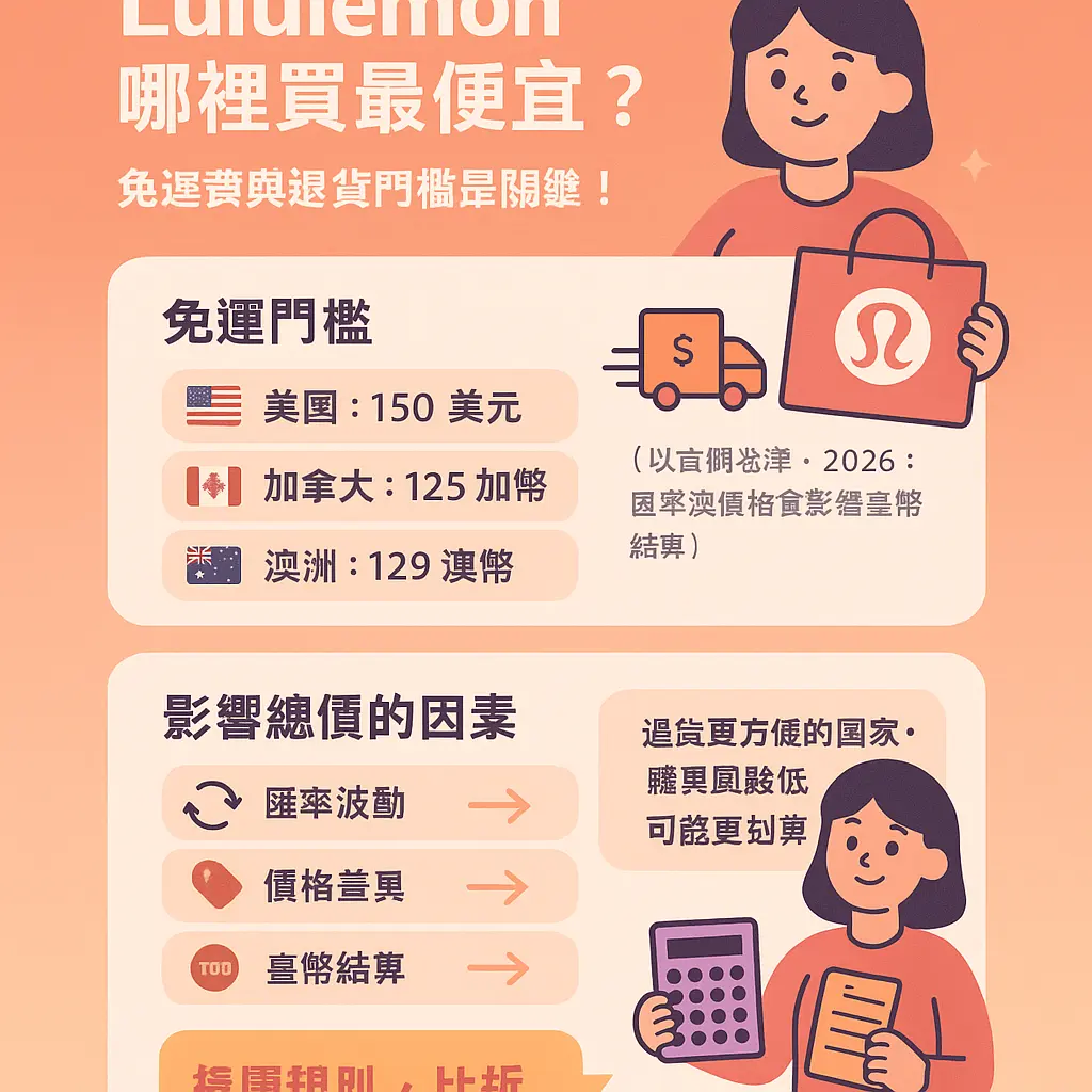 Lululemon 哪裡 買 便宜 - 代購平臺