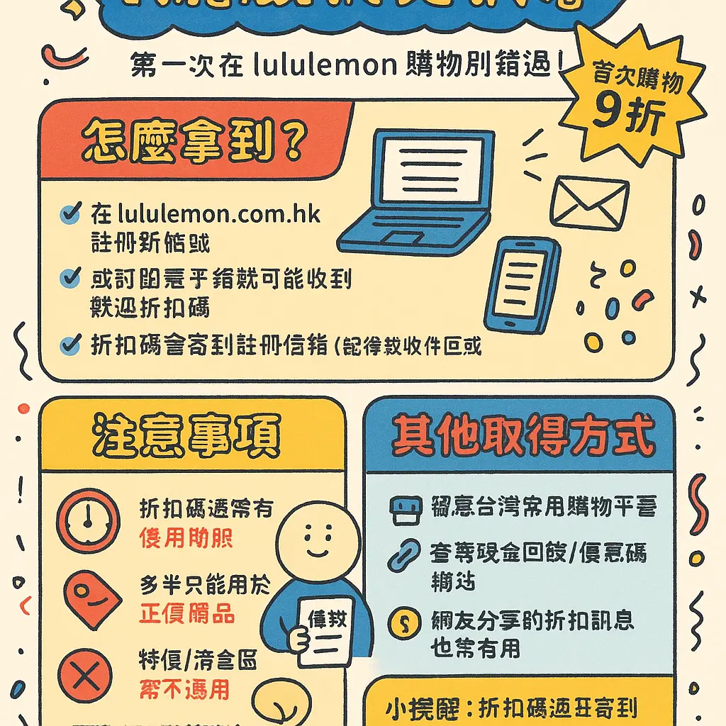 lululemon 優惠碼 - 優惠碼