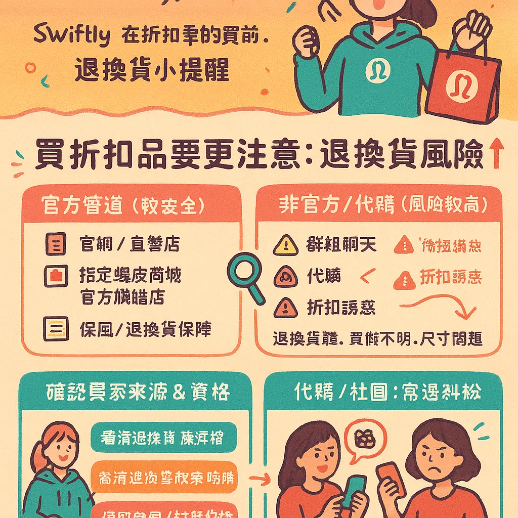 Lululemon 折扣 季 - Swiftly