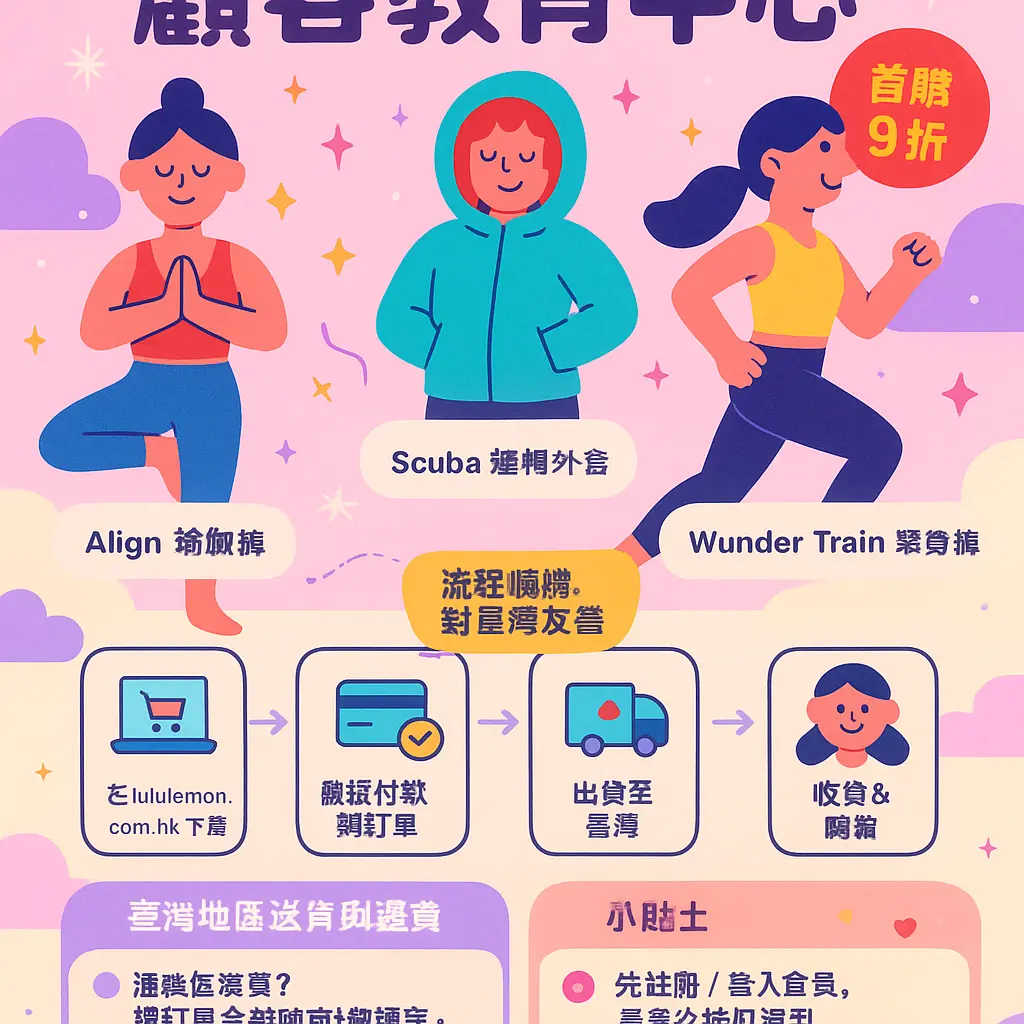 Lululemon 首 購 9 折 - 顧客教育中心