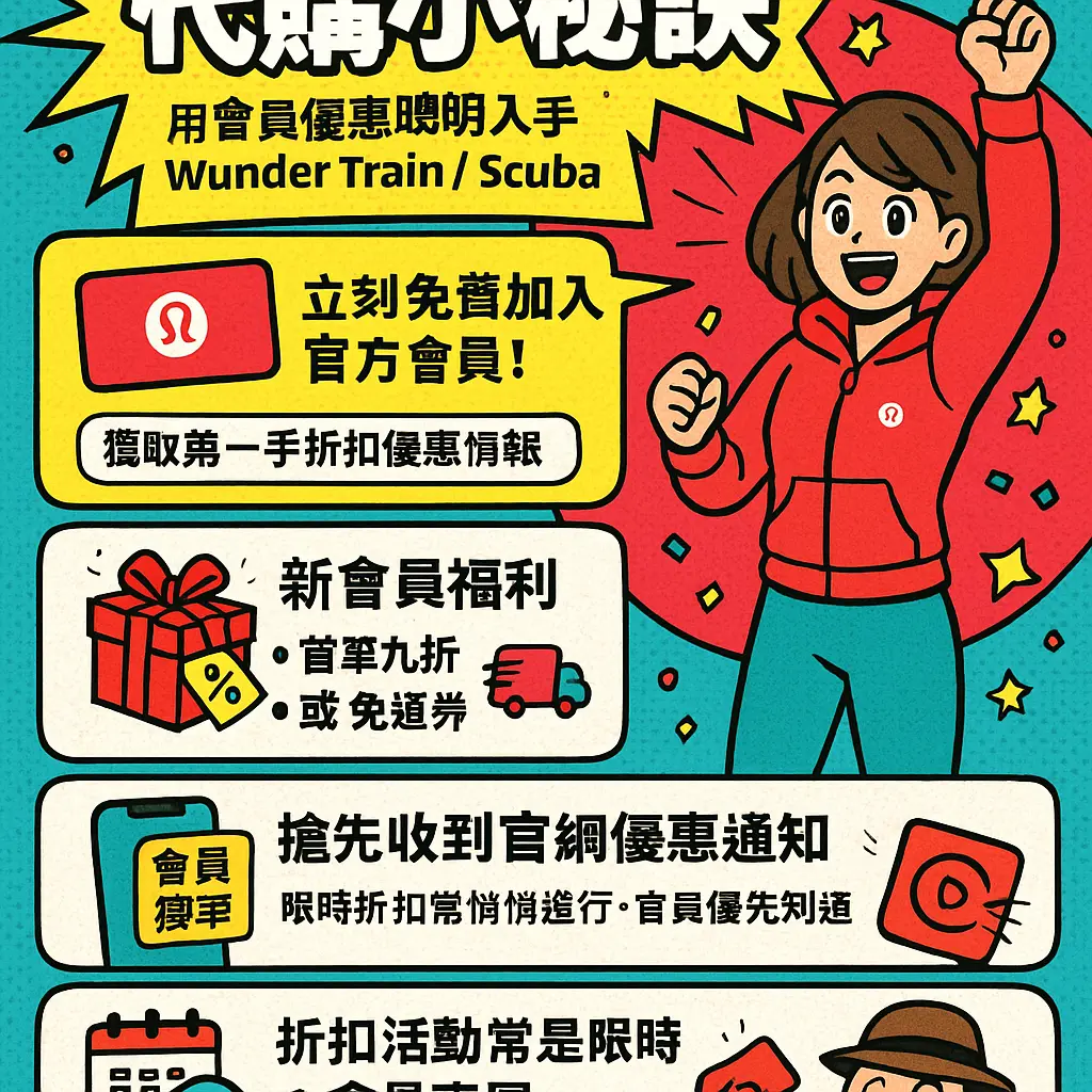 Lululemon 折扣 季 - 代購