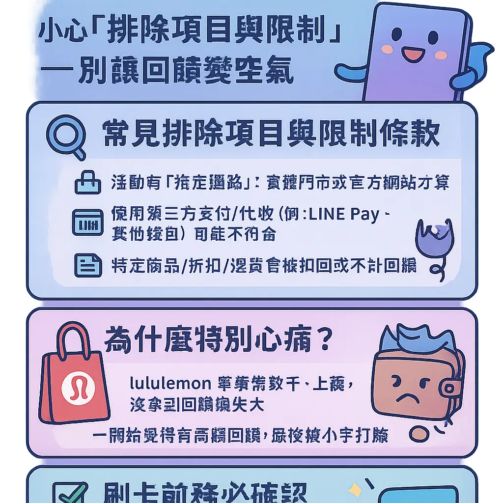 Lululemon 信用卡 優惠 - 臺新銀行