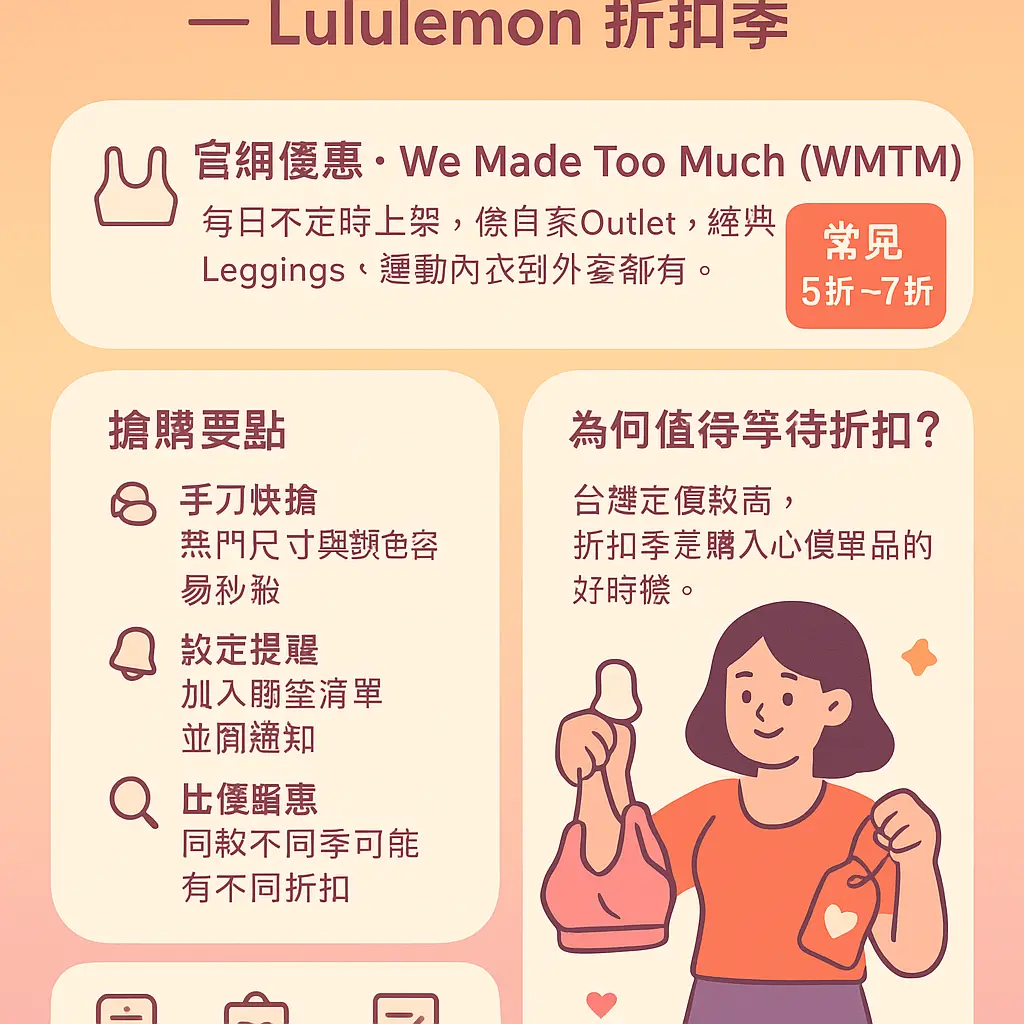 Lululemon 折扣 季 - 運動內衣