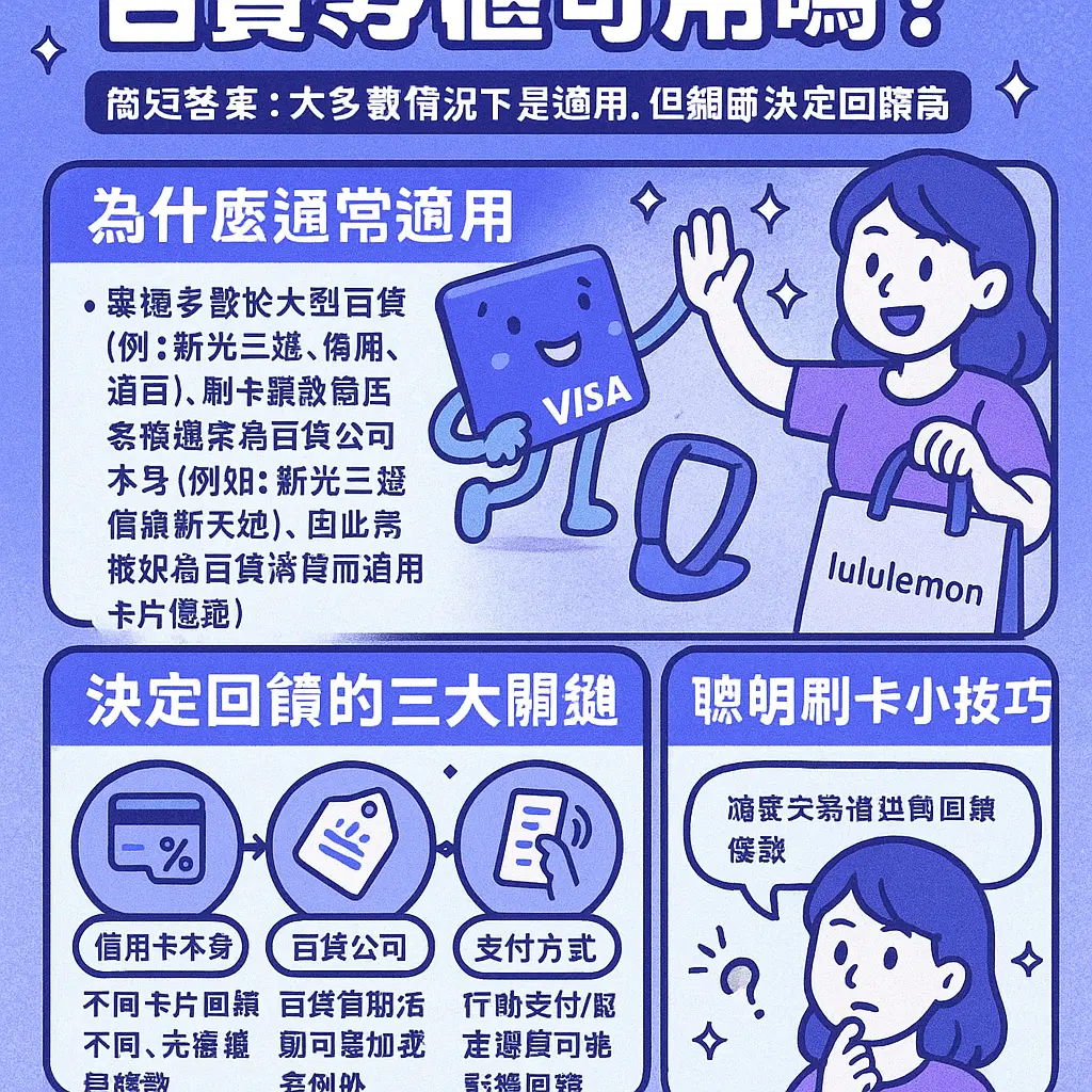 Lululemon 信用卡 優惠 - Visa